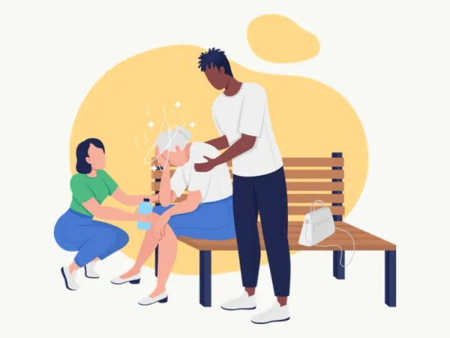 insolatie, simptome insolatie, cum se manifesta insolatia, tratament insolatie, temperatura normala adulti, insolatia la copii, frisoane