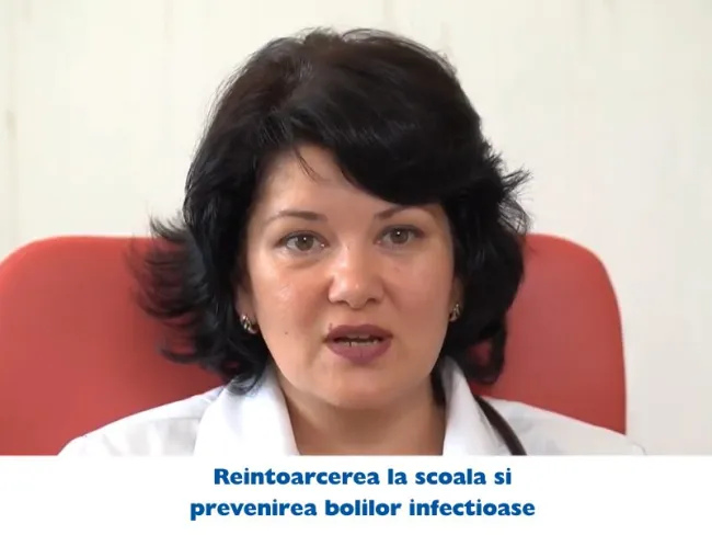 Dr. Angelica Vișan: Reîntoarcerea la școală și prevenirea bolilor la intrarea în colectivitate