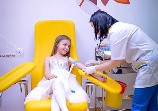 Synevo a lansat la Sibiu de Ziua Copilului un centru de recoltare dedicat exclusiv copiilor, mamelor și femeilor însărcinate