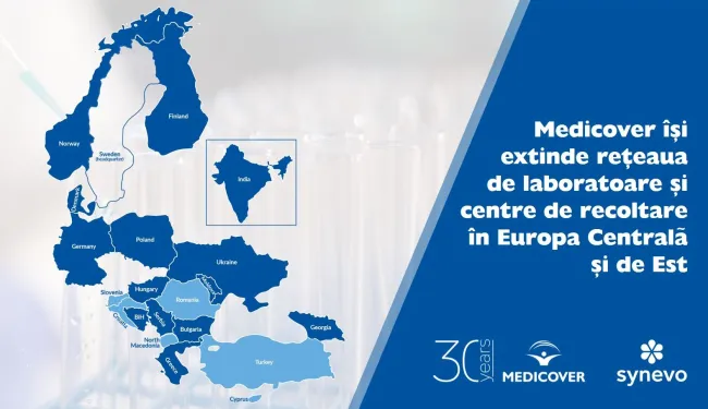 Medicover își extinde rețeaua de laboratoare și centre de recoltare în Europa Centrală și de Est